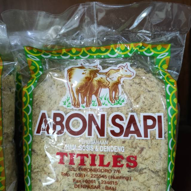 

Abon Sapi TITILES 500 gram