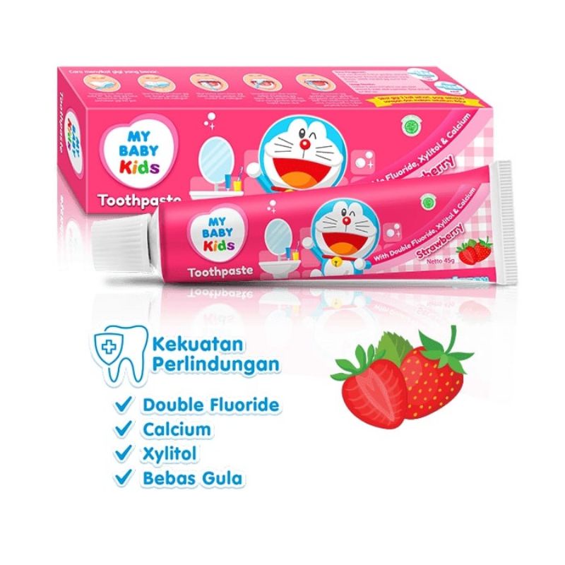 MY BABY KIDS TOOTHPASTE 45 GR / PASTA GIGI ANAK