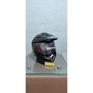 Kyt Enduro black glossy supermoto