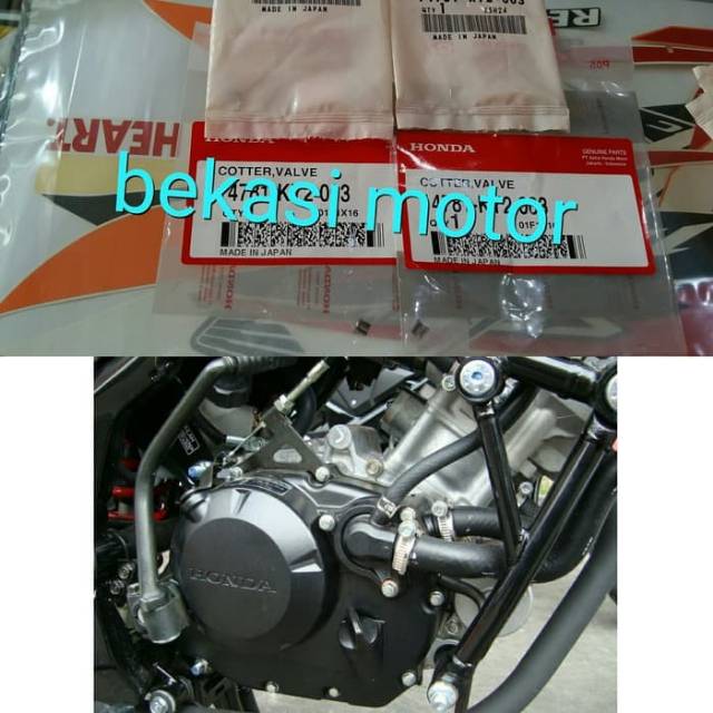 kuku klep cotter valve honda cb 150 old lama cbr 150R lama original untuk 1klep