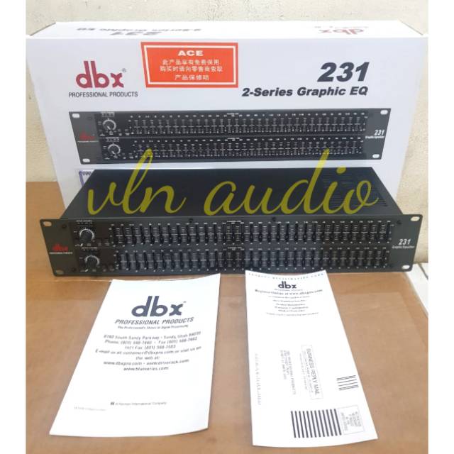 Equaliser DBX 231