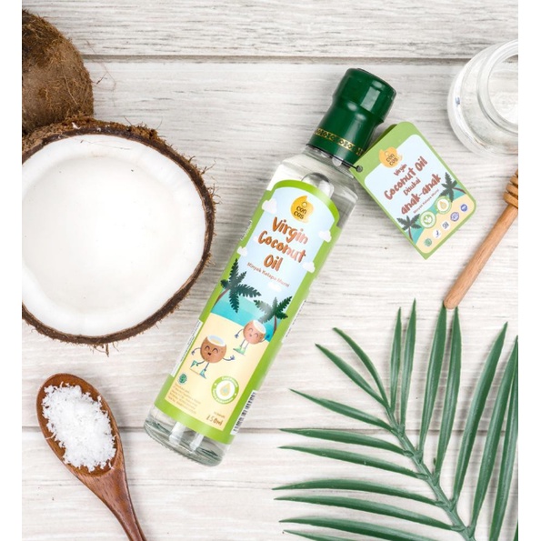 Concos Virgin Coconut Oil Kids / VCO / Minyak Kelapa Murni 250ml Baby Bayi Vco Concos