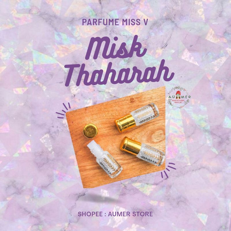 PARFUME MISS V MISK THAHARAH ORIGINAL INTIMATE SPRAY PARFUME
