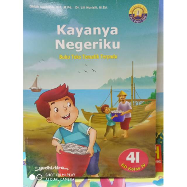 Buku teks tematik terpadu kayanya negeriku 4I IV SD
