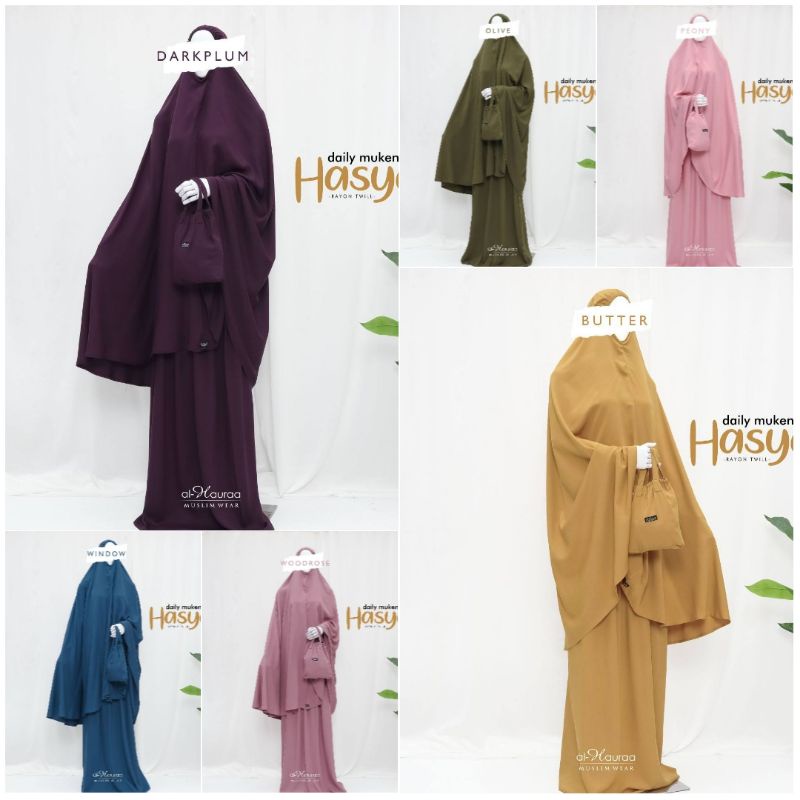 MUKENA HASYA ALHAURAA MUKENA ADEM RAYON