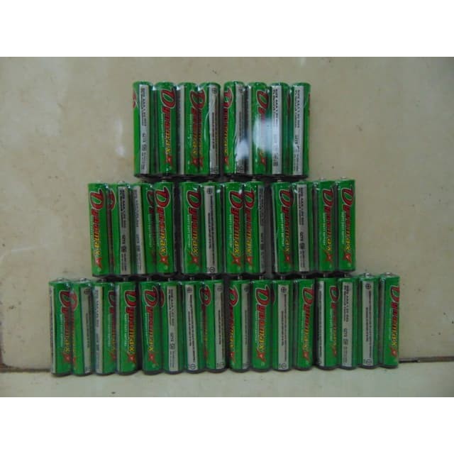 Baterai Ukuran Size AAA A3 1.5V Dynamax Ultra Black Murah Berkualitas