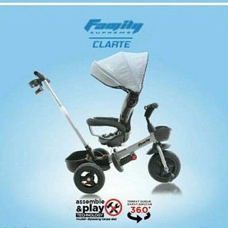 Image of thu nhỏ KHUSUS LUAR KOTA - Sepeda Anak Family Roda Tiga Supreme Clarte F-960 #4
