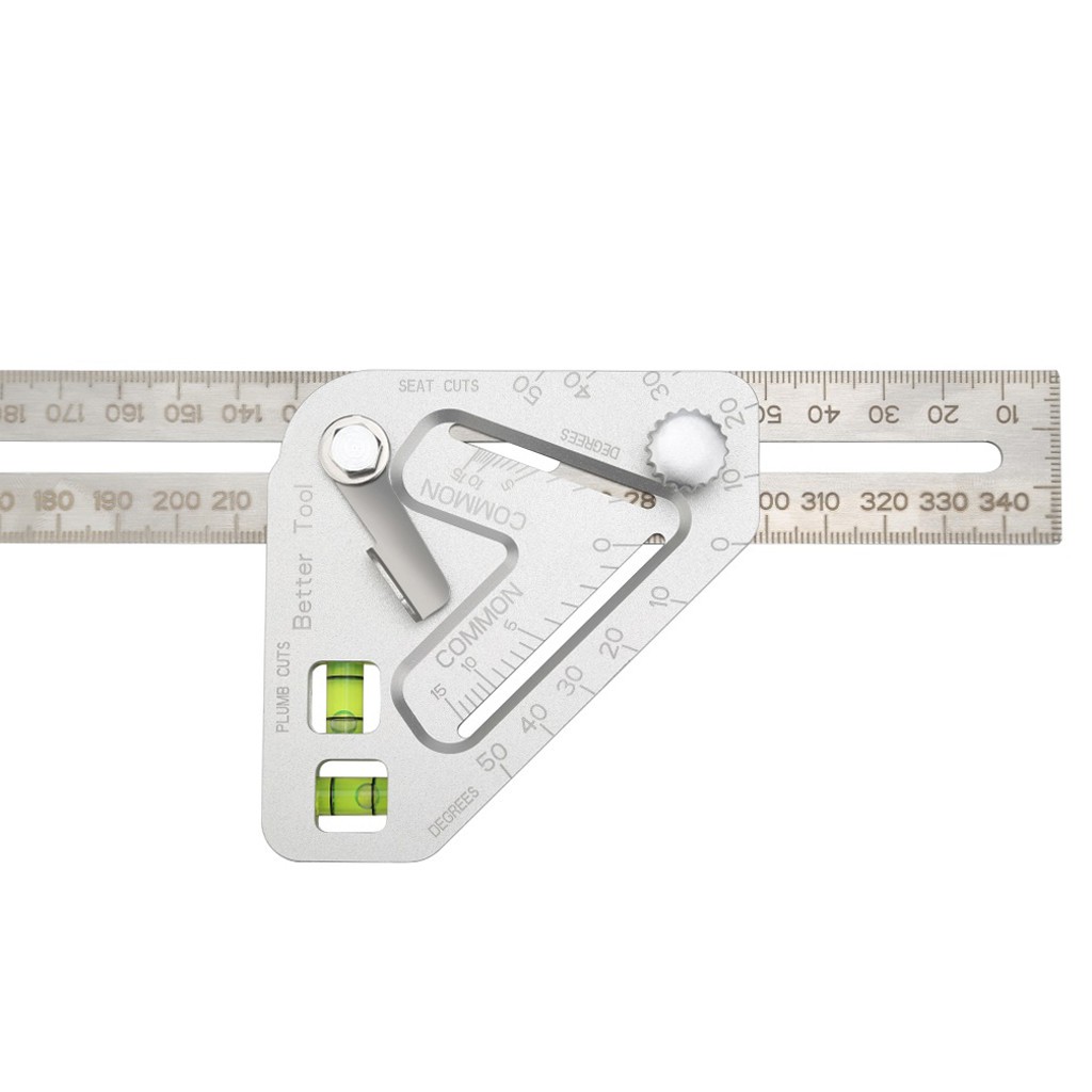 Roof Revolutionizing Carpentry Utensil Multi-function Measuring Tool Angle Ruler protractor