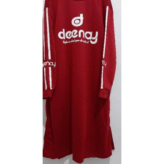 ➥ JF Tunik Kaos Babyterry Jumbo Tunik Wanita Muslimah Terbaru DEENA ✻