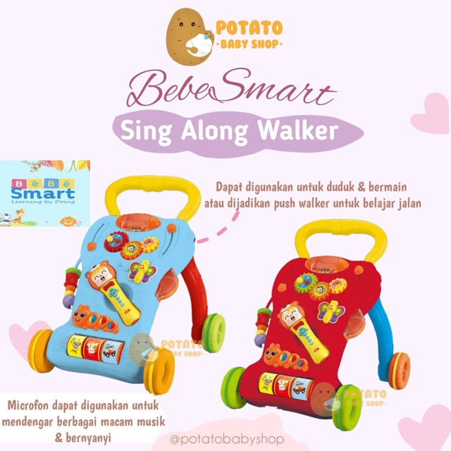 Bebesmart Sing Along Walker / Bebe Smart