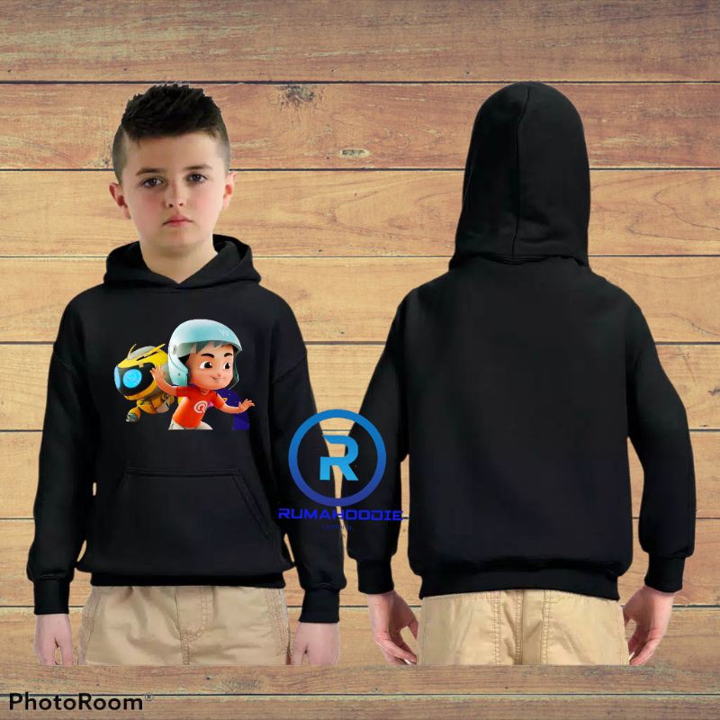 Jaket anak riko the series sweater hoodie anak riko the series 02
