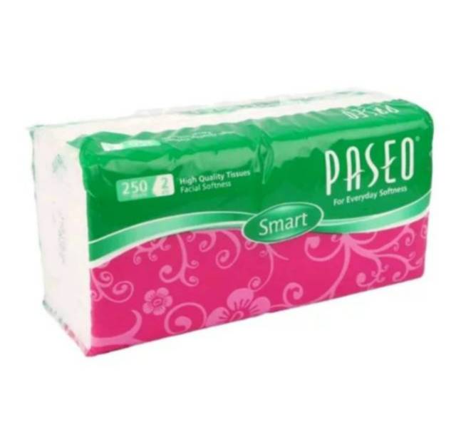 TISU TISSU TISSUE PASEO SMART FESIAL 250 SHEET 2 PLY