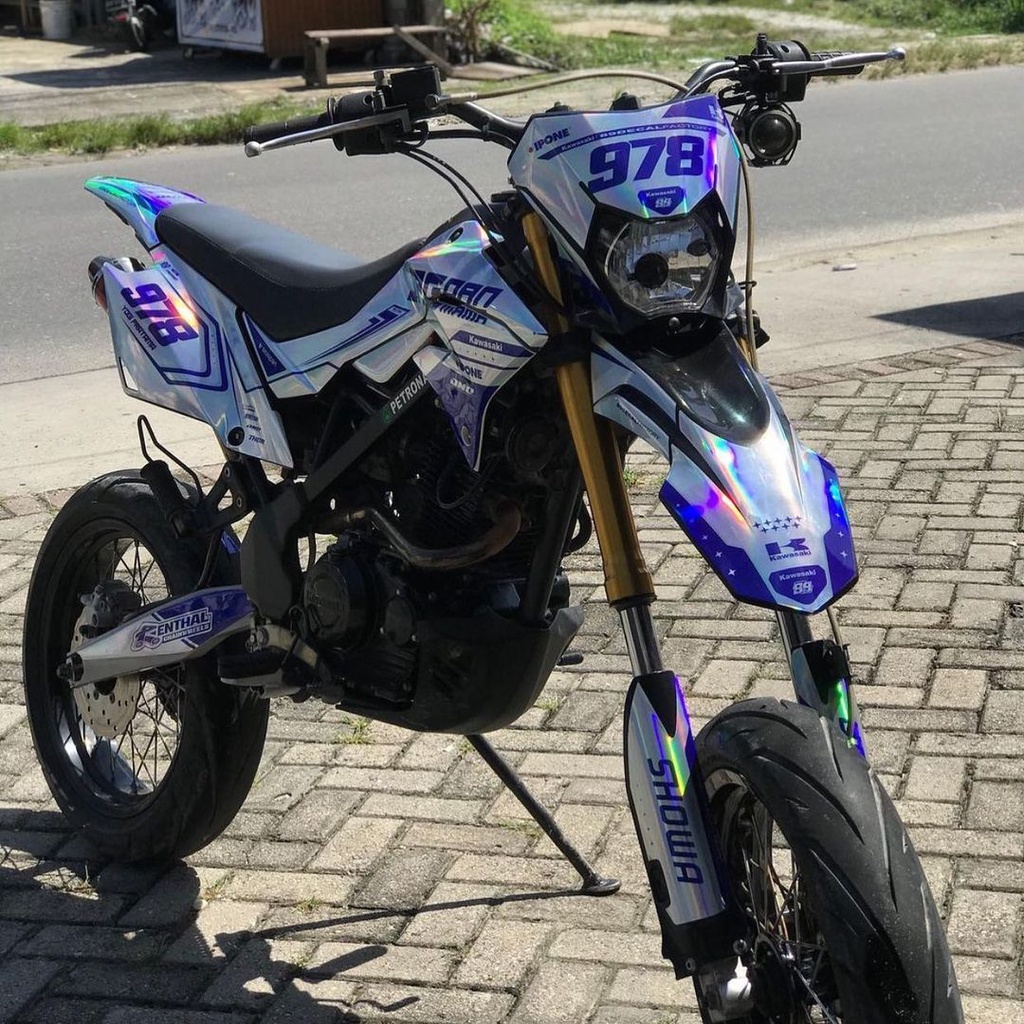 DECAL HOLOGRAM KLX / CRF FULL BODY CUSTOM