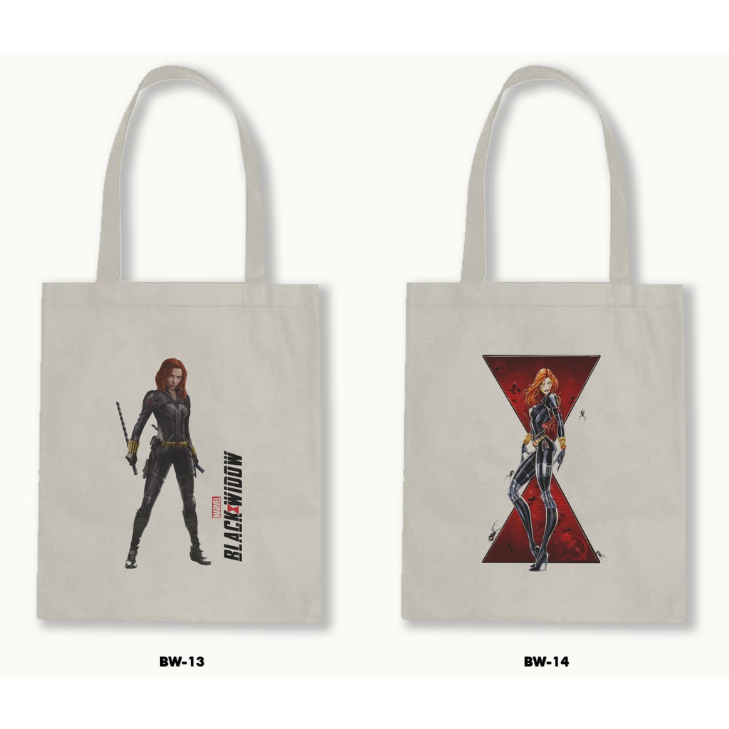 TOTE BAG BLACU - BLACK WIDOW .01