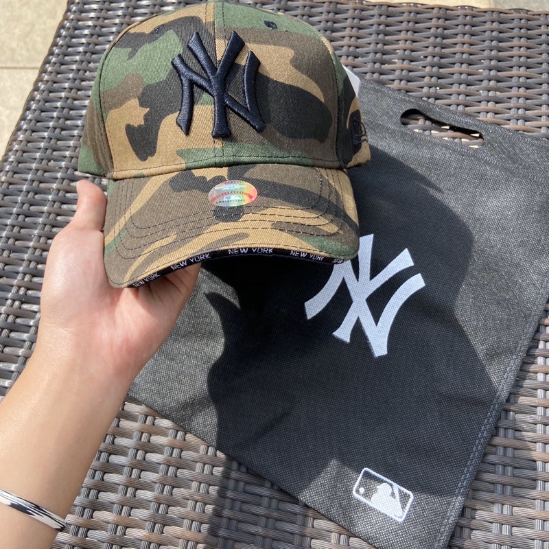 Topi Ny Newyork Cap Camo Minifont