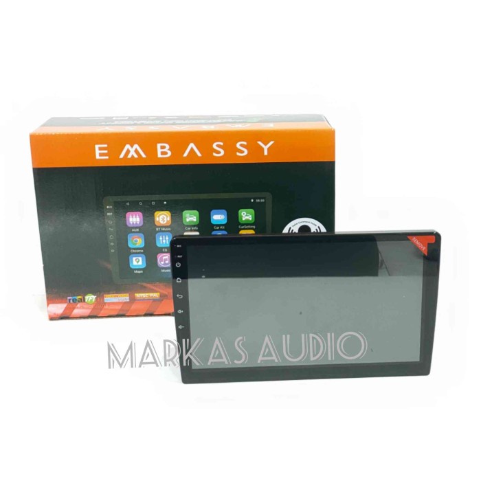 HEAD UNIT ANDROID VOICE COMMAND 10 Inch EMBASSY - T5L - FM