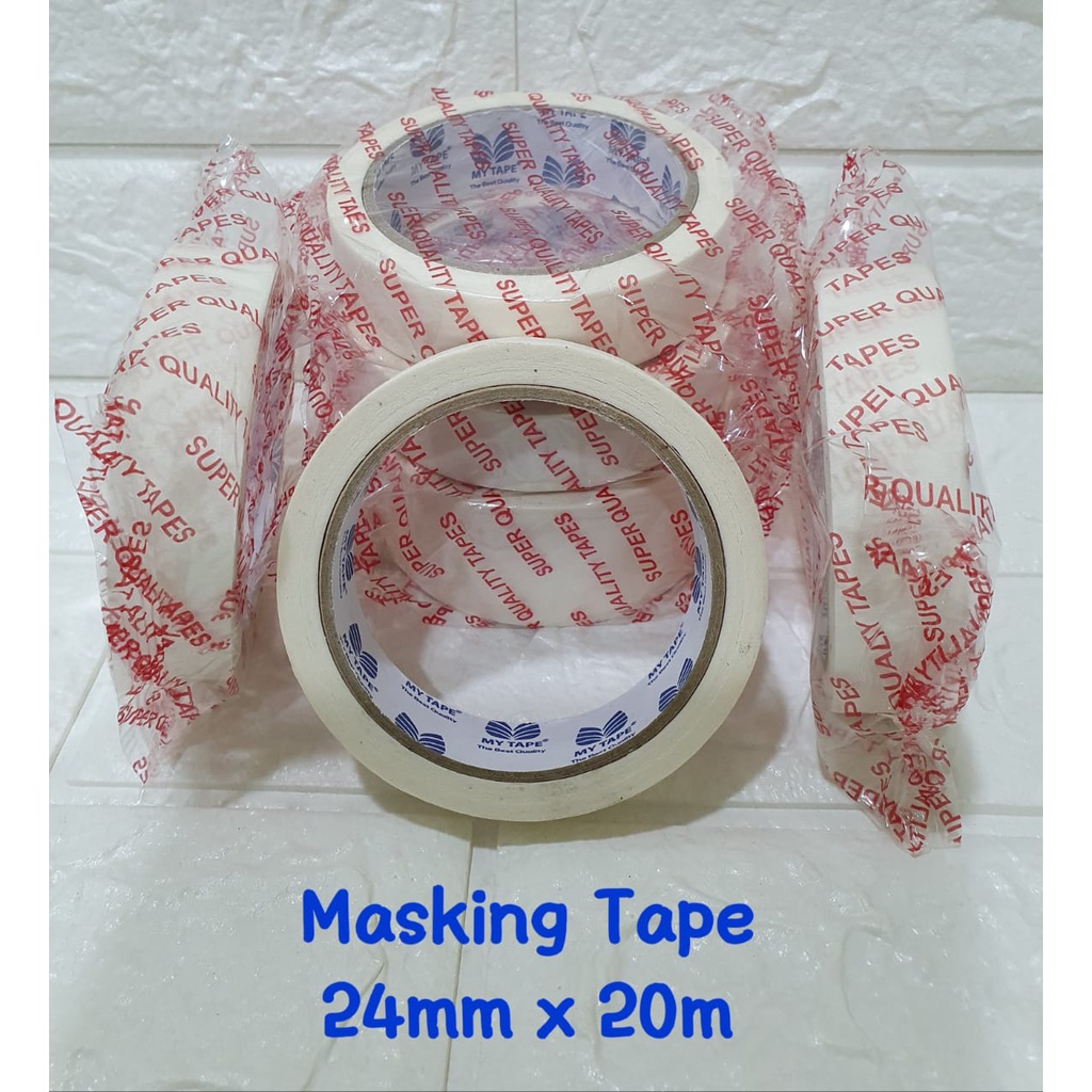 

[READY STOCK] MASKING TAPE 24 x 20M BY MY TAPE