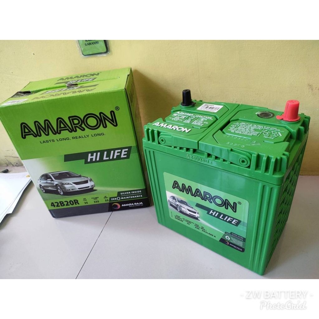 AKI MOBIL LUXIO, GRANDMAX, CARRY PICK UP NS40Z AMARON HILIFE ORIGINAL