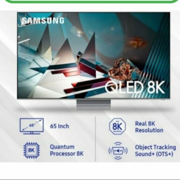 Samsung QA65Q800T QLED 8K Smart TV / 65Q800T / 65 Q800T / 65 Q 800T