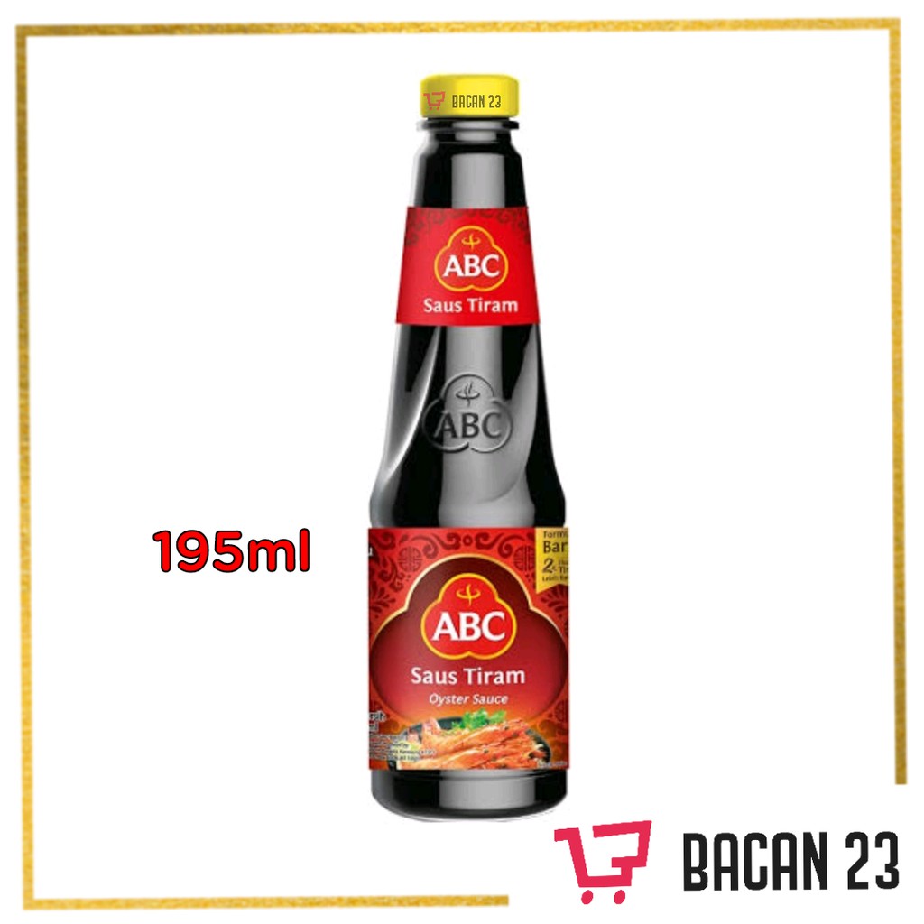 

ABC Saus Tiram Oyster Sauce (195ml) / Saos Tiram Botol / Bacan 23 - Bacan23