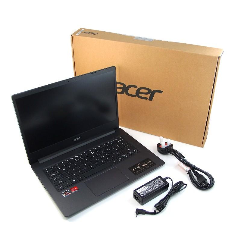 LAPTOP SEKOLAH TERMURAH ACER ASPIRE A314-22-R96E [AMD RYZEN 3 3250U / 8 GB / SSD 256 GB / 14" / BLAC