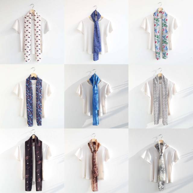 Neck Scarf/Scarf Leher/Syal Leher CORAK MIMPI