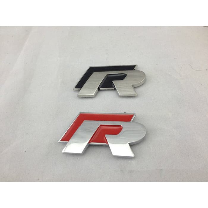 Emblem R Racing, VW, Type R, Wagon R, R line, GTR, Mugen R, R/T