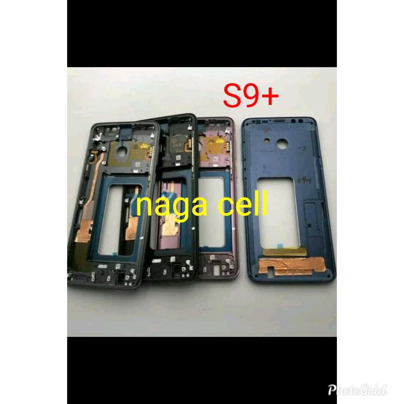 Frame Lcd Tulang Tengah Samsung Galaxy S9 Plus S9 Middle Frame Ori