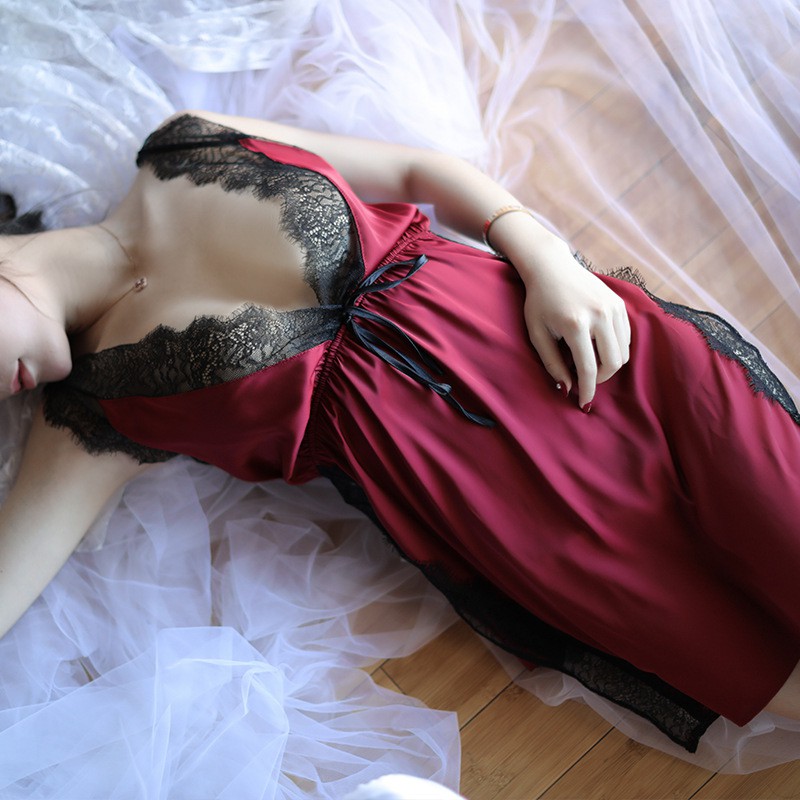 Smile Baju Tidur Wanita Seksi Lingerie Sexy Import Sleepwear High Quality 3033-7