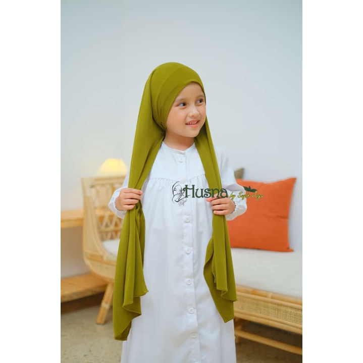 Pashmina Malay Kids Husna Jersey Premium Zara