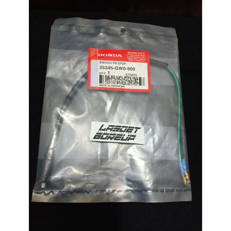 SWITCH REM DEPAN TROMOL KANAN HONDA C70 C700 C800 C86 ASTREA GRAND STAR PRIMA KIRANA ORIGINAL AHM