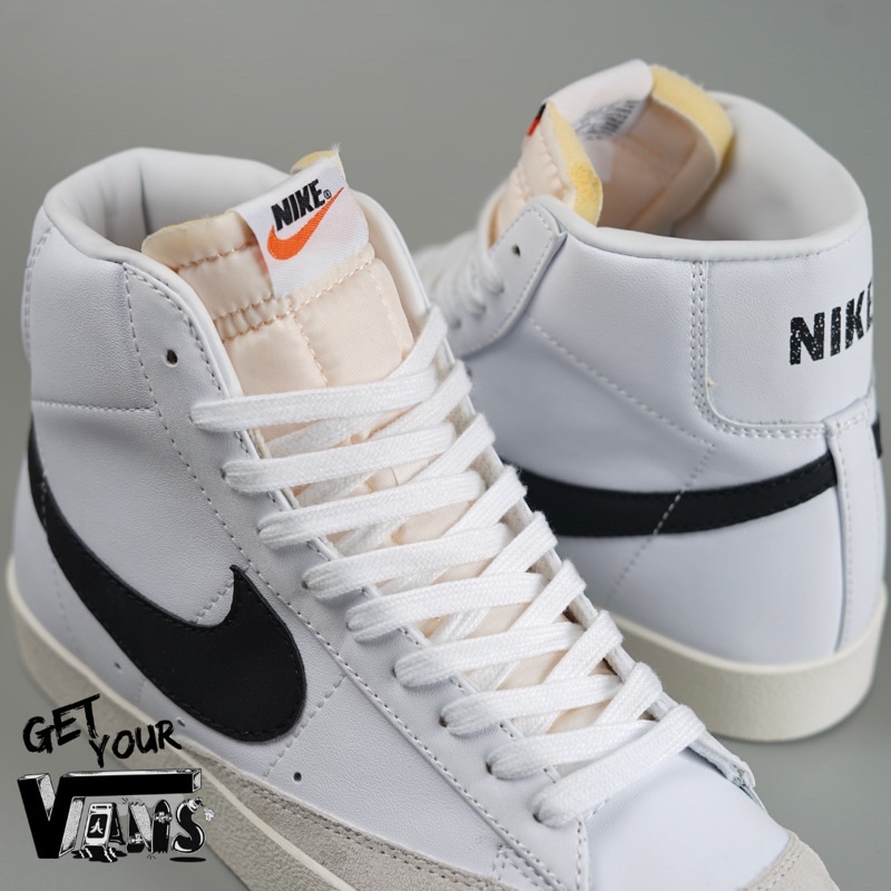 Nike Blazer Mid Vintage 77 White Black 1000% Original Bnib