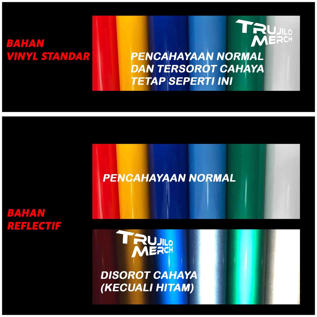 

Custom stiker Cutting Bukan Print