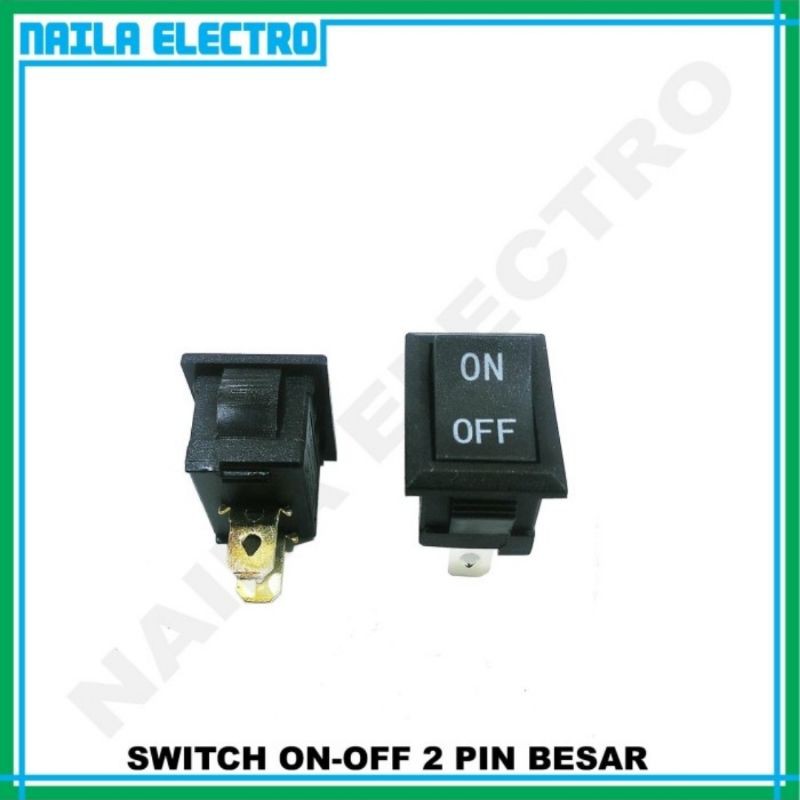 Saklar Switch On Off Ukuran Sedang - Switch On Off