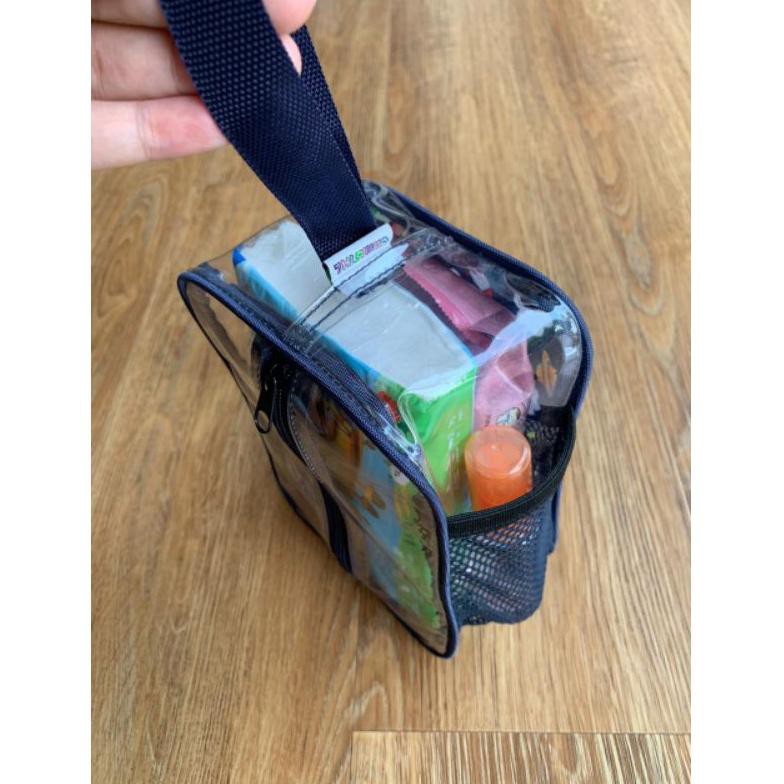 Tempat tas tissue basah kering hand sanitizer motif lucu mika waterproof (KODE 9083)