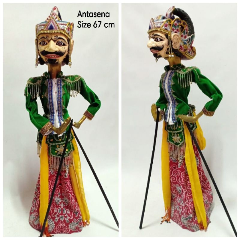 Wayang golek pedalangan halus srikandi antasena kresna baladewa