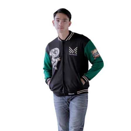 Jaket VARSITY DRAGON – Fashion Trendy Casual Pria Good Brand Quality Stylish