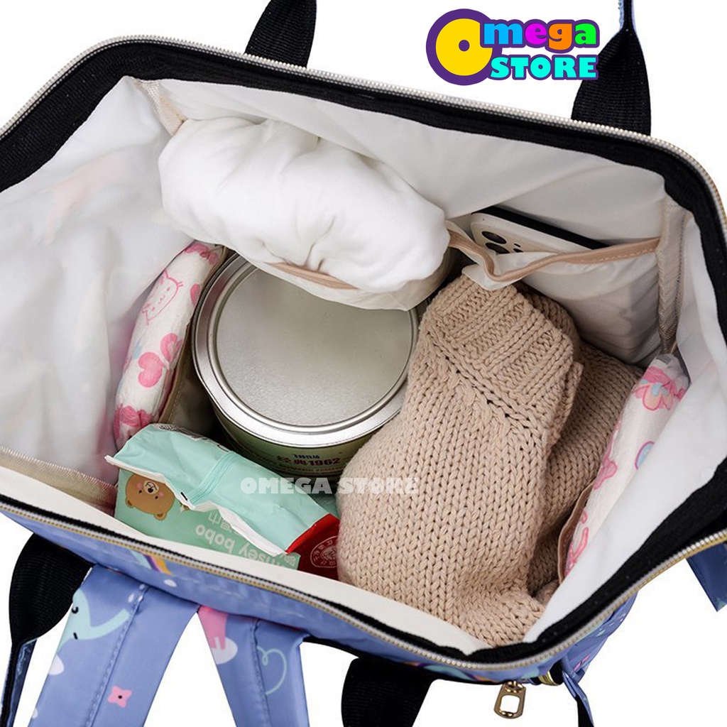 Diaper Bag Multi-Function Tas Travel Perlengkapan Bayi Multifungsi Mom&amp;Baby Bag Korean Fashion Tas Ransel Wanita 232