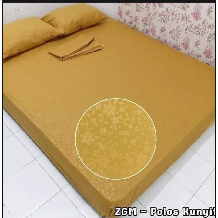 SPREI EMBOS POLOS 180x200 160x200 120x200 / SPREI HOMEMADE POLOS EMBOS SET SARUNG BANTAL DAN GULING