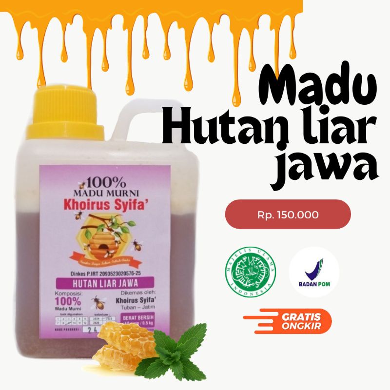 

Madu Hutan Liar Jawa