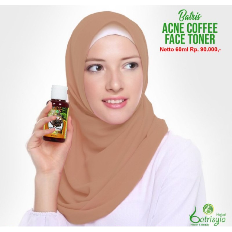 Batris Acne Coffee Face Toner [60 ml] by Batrisyia Herbal