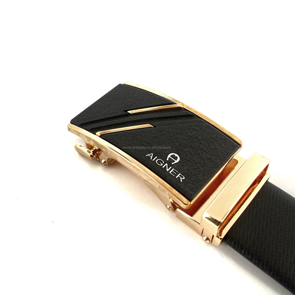 ❤️ TOKOKOE ❤️ | AIGNER J84 | GESPER IKAT PINGGANG PRIA IMPORT | MODEL REL BAHAN KULIT | PREMIUM