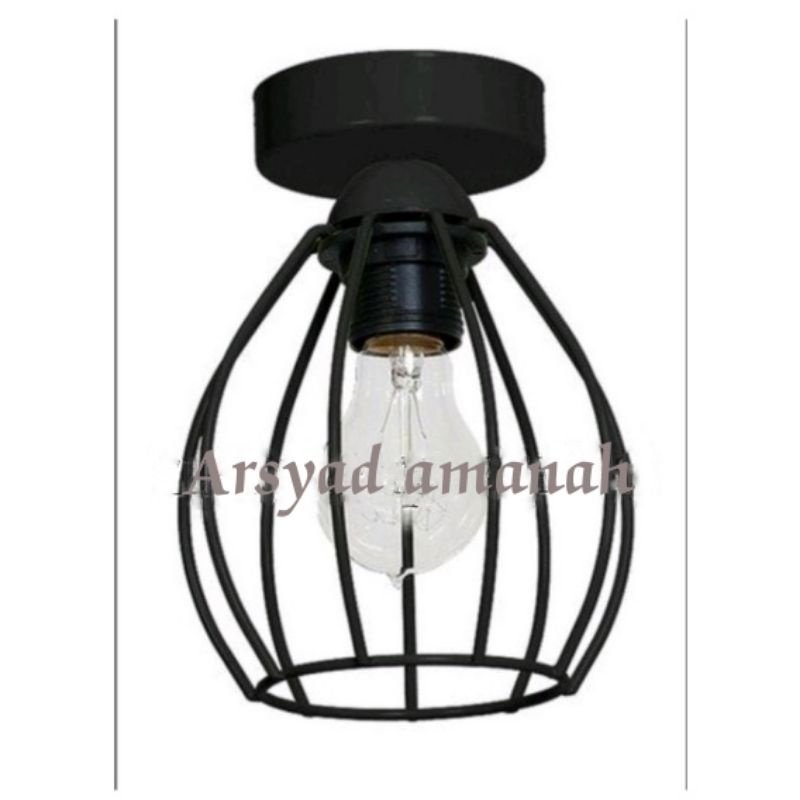 lampu hias tempel plafon