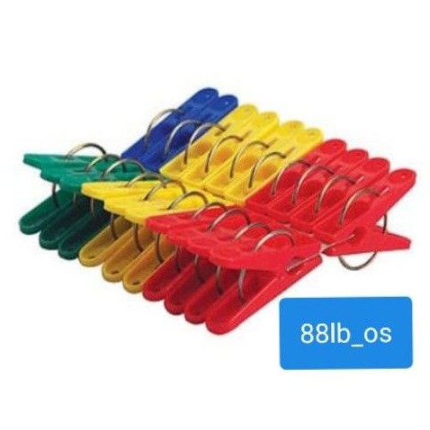 JEPITAN BAJU PLASTIK / JEPITAN BAJU / PENJEPIT BAJU / PENJEPIT PAKAIAN