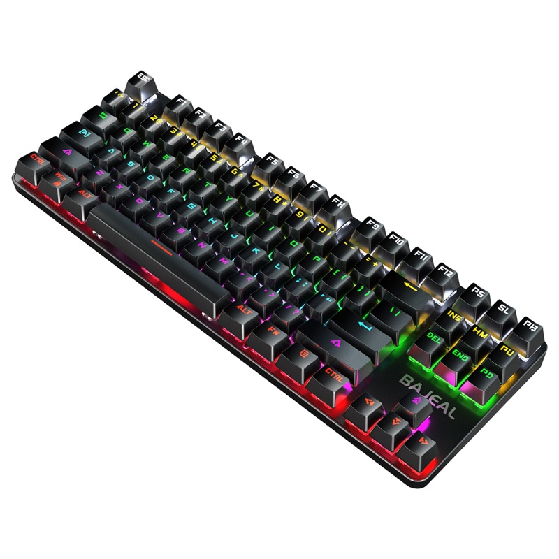 Cre Set Mouse + Keyboard Mekanikal 104 Tombol Warna Hijau Untuk Gaming Axis