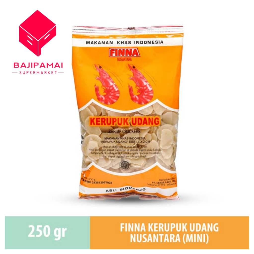 

FINNA KERUPUK UDANG MINI 250GR