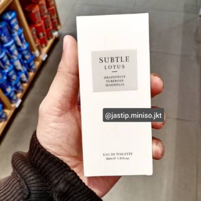 MINISO 🆕 PARFUM SUBTLE LOTUS 30ml