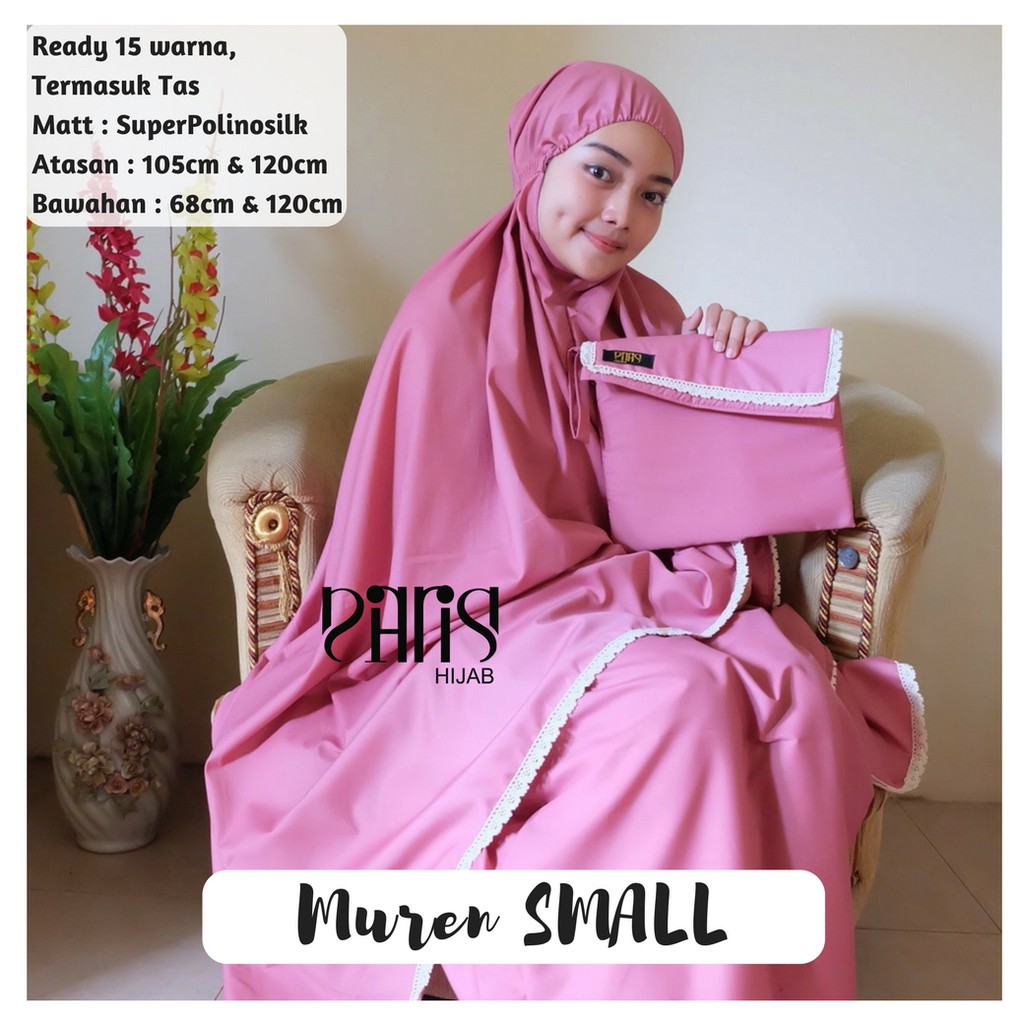 PARISKU MUKENA RENDA SMALL Katun Super Polynosilk