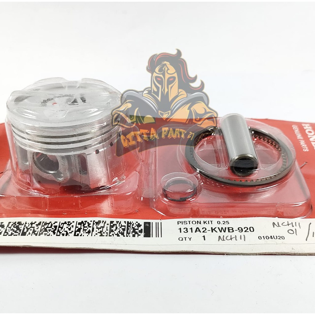 Seher / Piston kit KWB 100% ORI ASLI BLADE , REVO 110 abs absulote