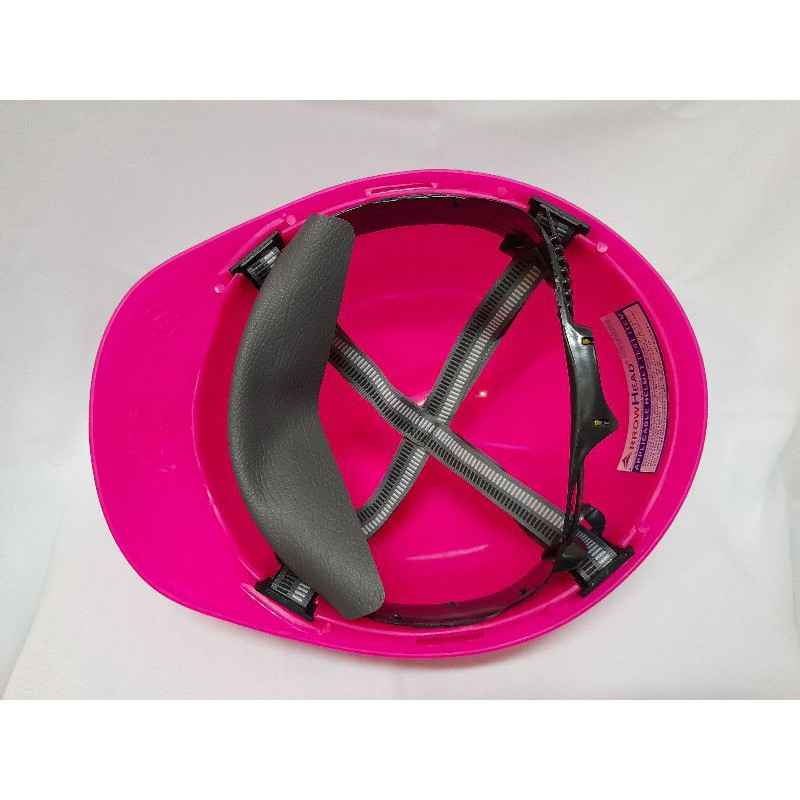 Helm Safety Pink Neon SNI / Helm Aplus Pink Neon / Helm proyek SNI